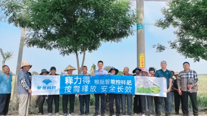 愛普科技在江蘇連續舉辦多場大蒜觀摩會